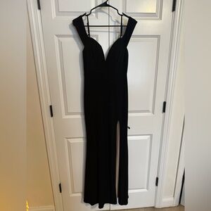 Elegant Black Evening Gown